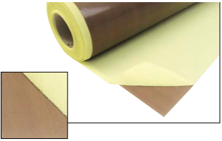 Tissu verre-PTFE autocollant beige Prima